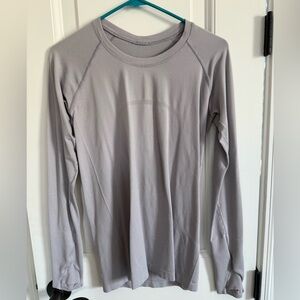 Lululemon Athletica Gray Long Sleeve Swiftly Tech Shirt